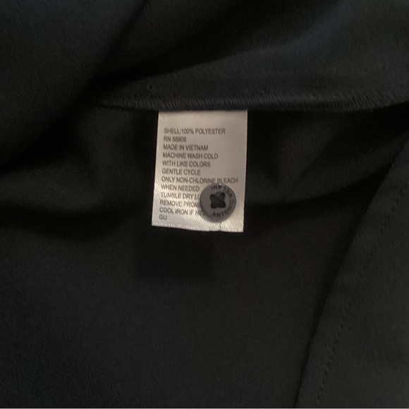 NWT Antonio Melani Navy Blue Detachable Bow Tie Long Sleeve Button Blo… - Picture 7 of 8